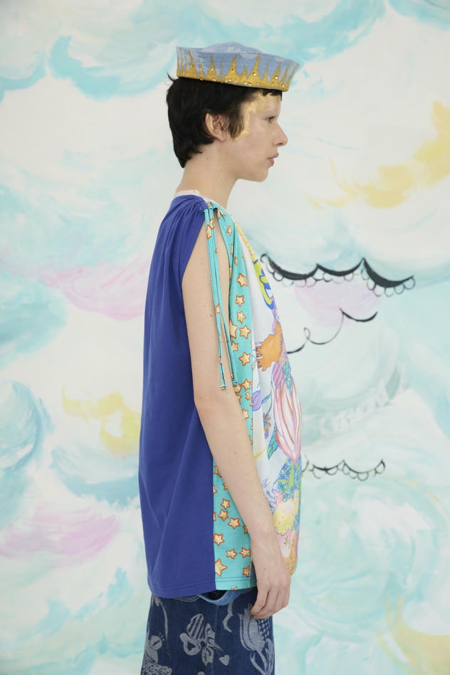 BLOOM GIRL GARDEN PRINT T-SHIRT 詳細画像 orange 13