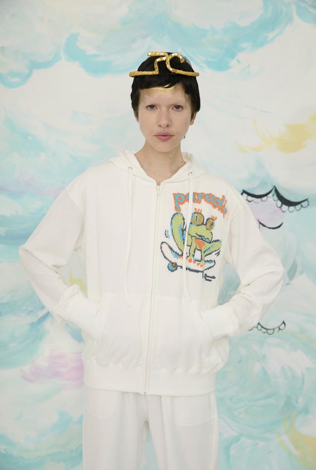 PARADISE PRINT URAKE FOODIE 詳細画像 off white 3