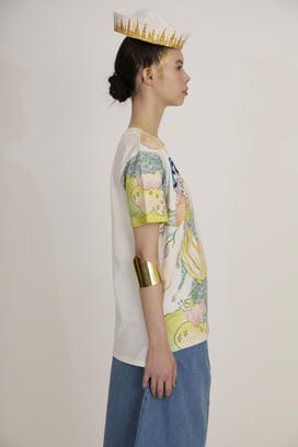 BLOOM GIRL GARDEN PRINT T 詳細画像