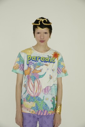 BLOOM GIRL GARDEN PRINT T 詳細画像