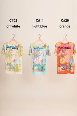BLOOM GIRL GARDEN PRINT T 詳細画像