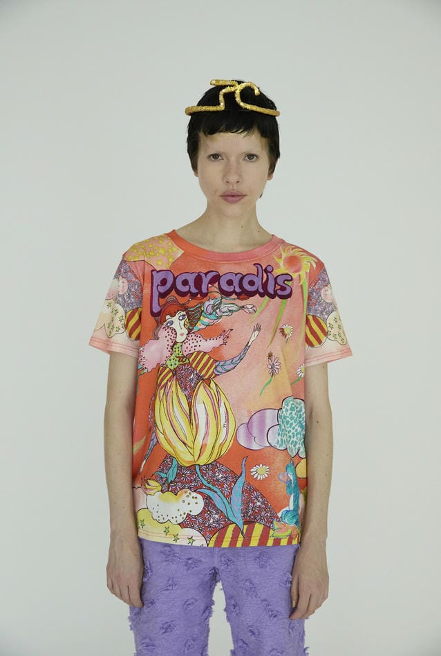 BLOOM GIRL GARDEN PRINT T 詳細画像 orange 11