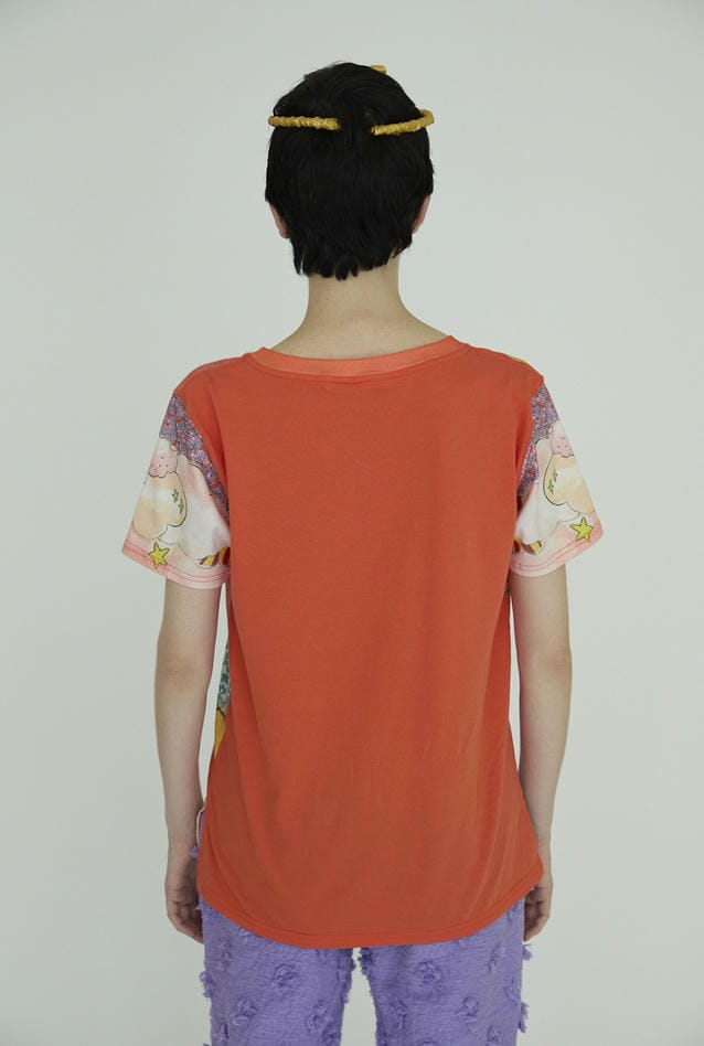 BLOOM GIRL GARDEN PRINT T 詳細画像 orange 14