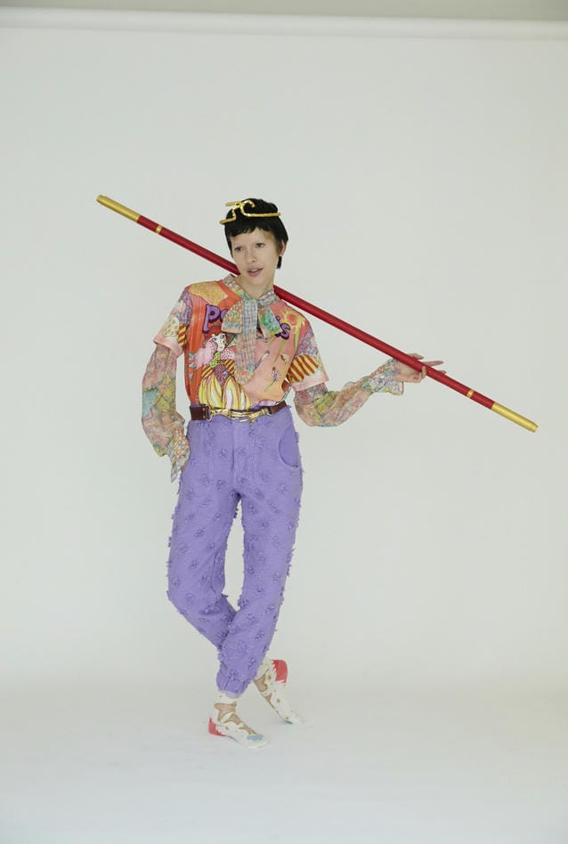 BLOOM GIRL GARDEN PRINT T 詳細画像 orange 16