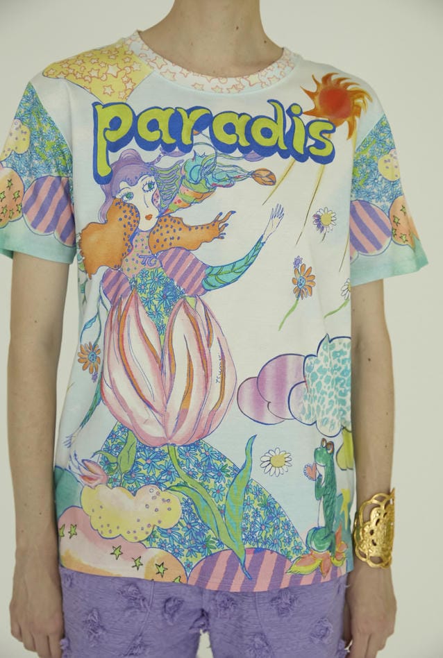 BLOOM GIRL GARDEN PRINT T 詳細画像 orange 7