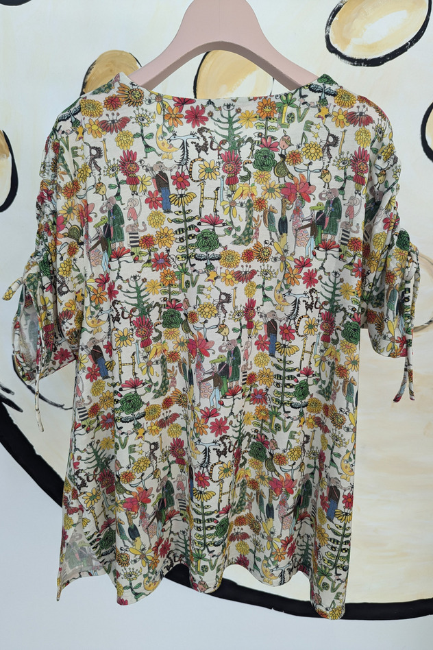 FUNNY FLOWER PRINT（JAPAN LIMITED） 詳細画像 green 3