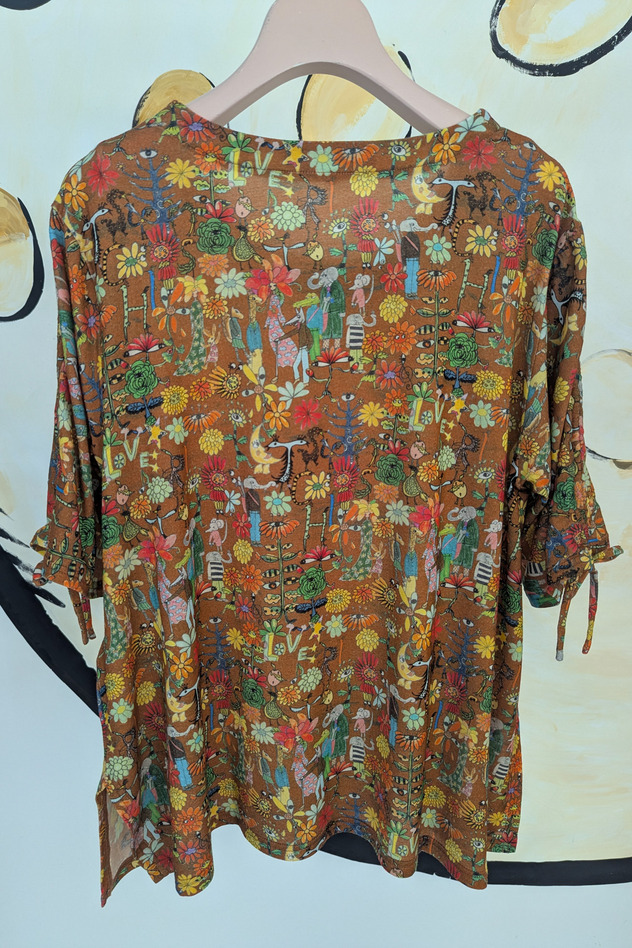 FUNNY FLOWER PRINT（JAPAN LIMITED） 詳細画像 green 8