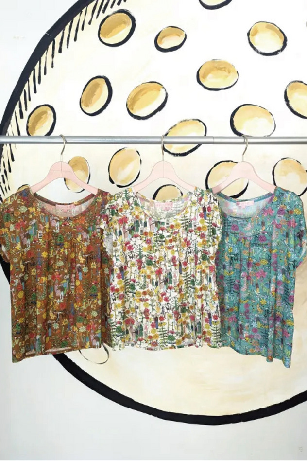 FUNNY FLOWER PRINT（JAPAN LIMITED） 詳細画像 green 1