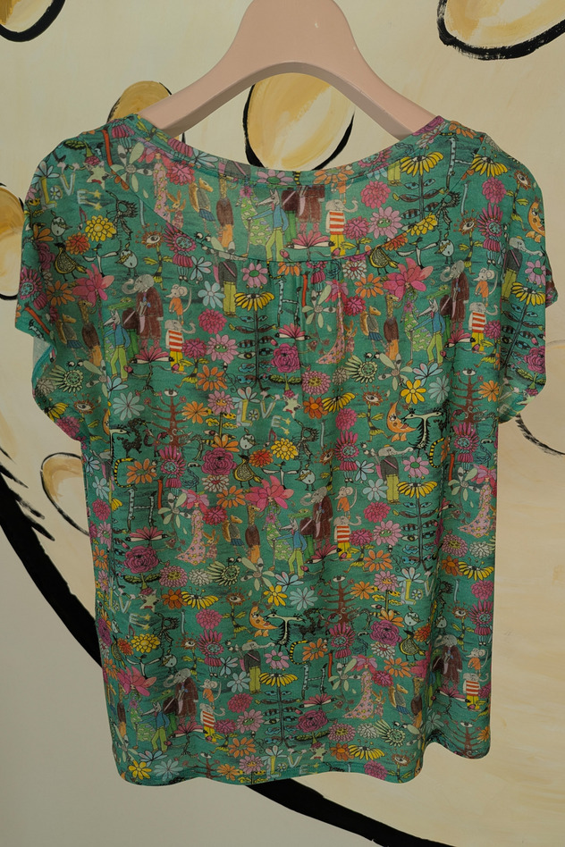 FUNNY FLOWER PRINT（JAPAN LIMITED） 詳細画像 green 9