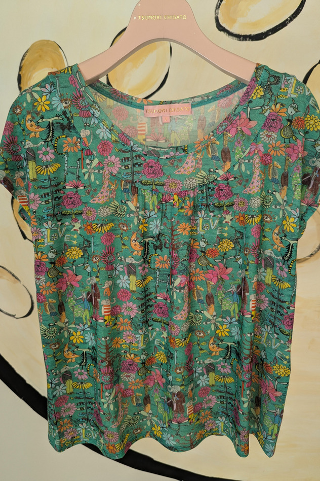 FUNNY FLOWER PRINT（JAPAN LIMITED） 詳細画像 green 1