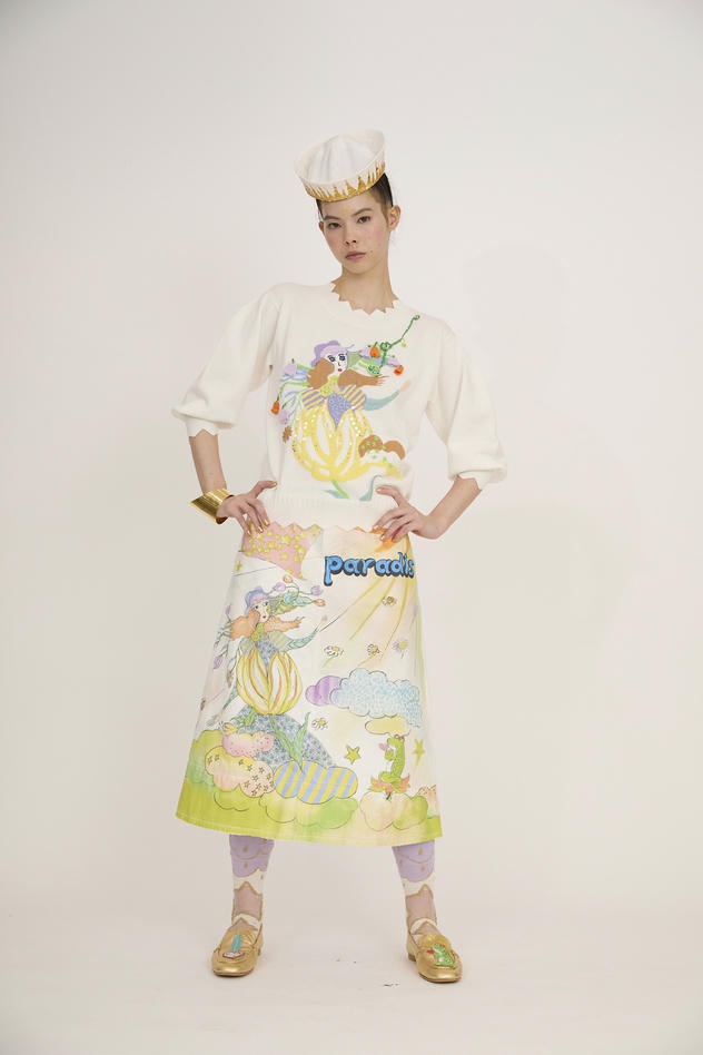 BLOOM GIRL KNIT 詳細画像 off white 6