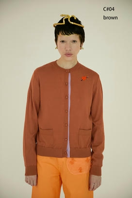 SILK COTTON KNIT CARDIGAN 詳細画像