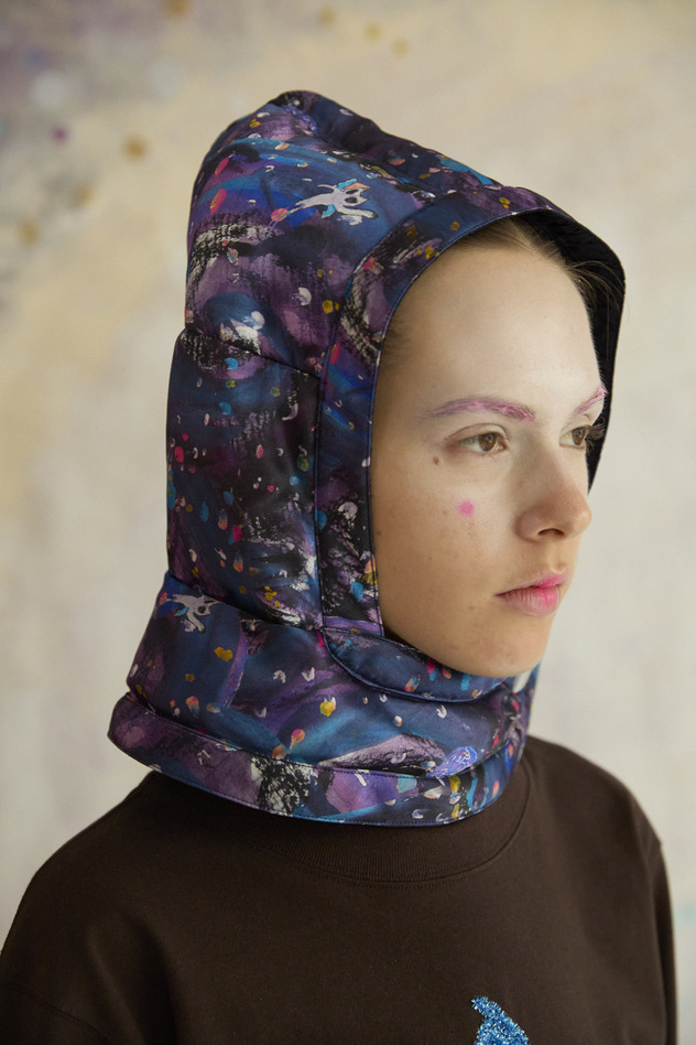 101.Andromeda Down hood 詳細画像 navy 9