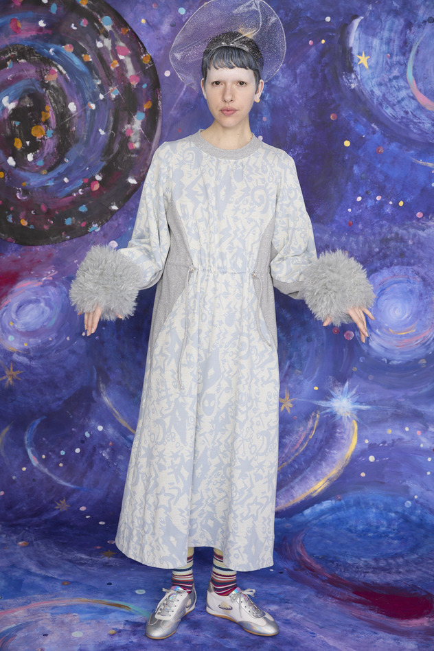 99.Space walk fur Armcover 詳細画像 off white 5