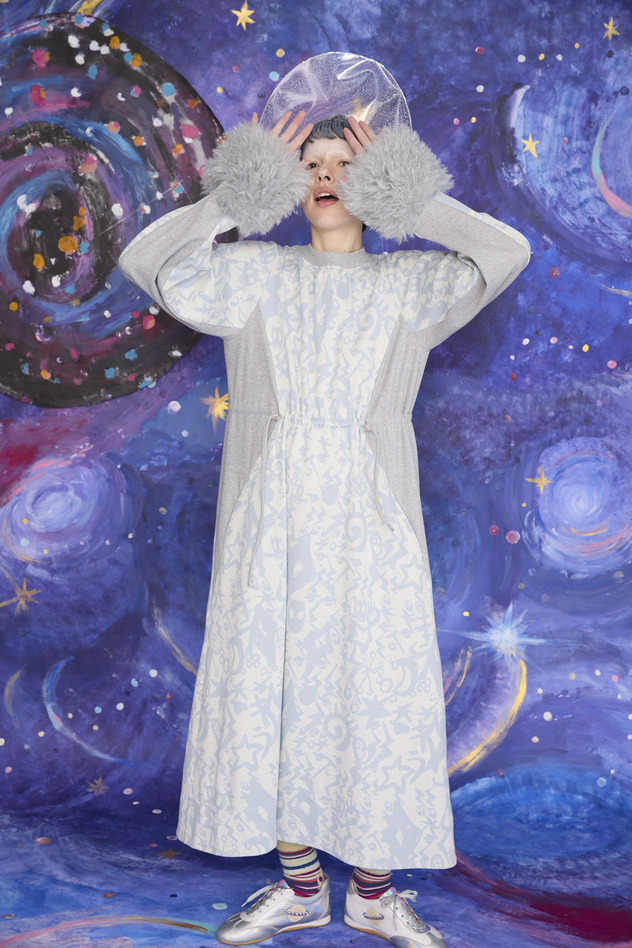 99.Space walk fur Armcover 詳細画像 off white 6