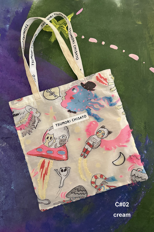 126.Space walk JQ bag 詳細画像 cream 1