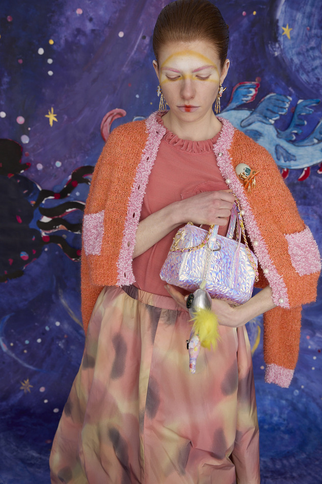 93.Aurora mini boston 詳細画像 lavender 5