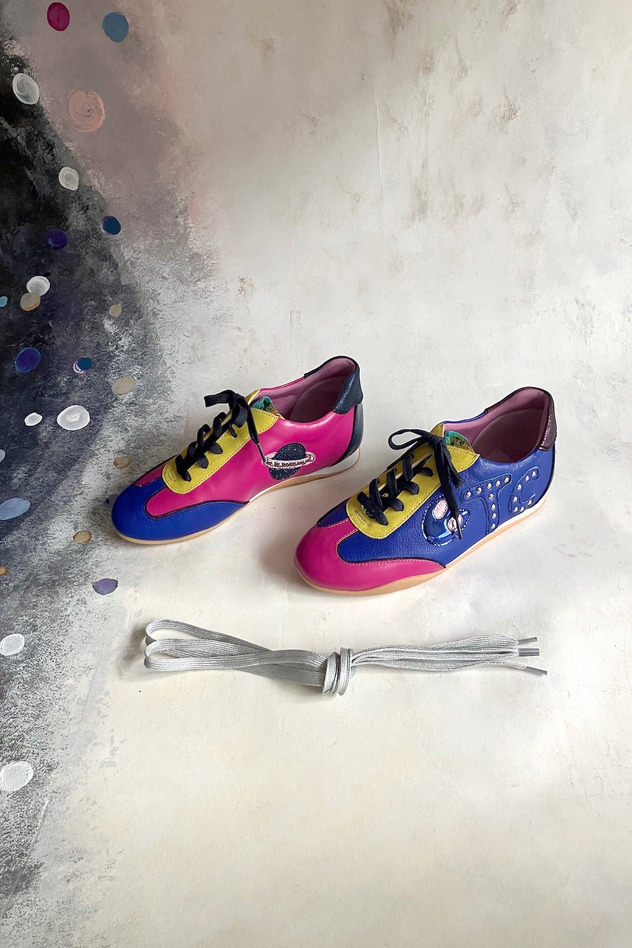 127.TC Sneaker 詳細画像 silver&times;off white 11