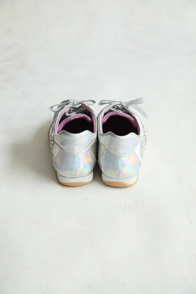 127.TC Sneaker 詳細画像 silver&times;off white 18