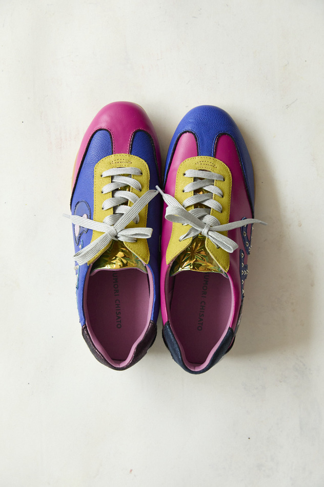 127.TC Sneaker 詳細画像 silver&times;off white 6