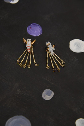 107.ALIEN accessories Earrings 詳細画像