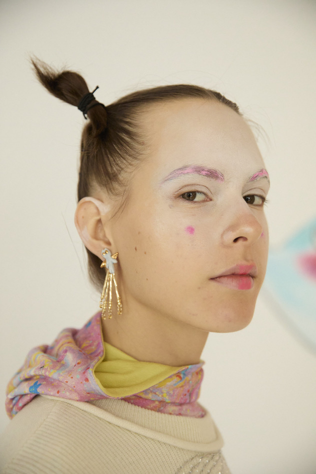 107.ALIEN accessories Earrings 詳細画像 gold 2