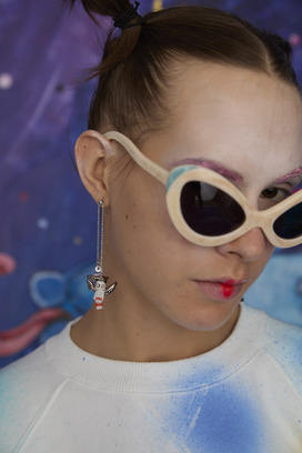 108.ALIEN accessories Earrings 詳細画像