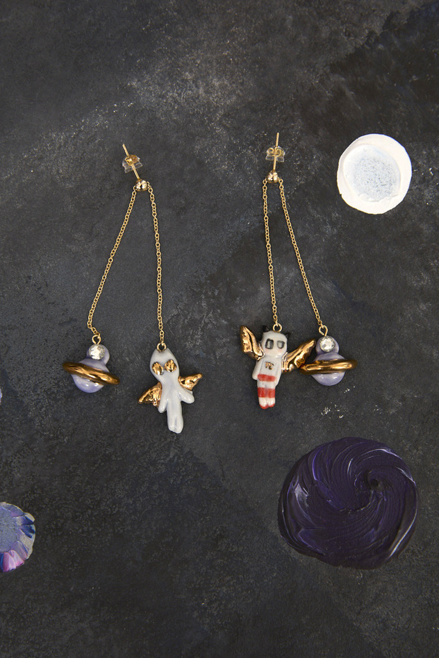 108.ALIEN accessories Earrings 詳細画像 silver 4