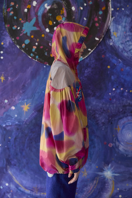 16.Melting colors print Blouson 詳細画像