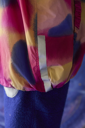 16.Melting colors print Blouson 詳細画像