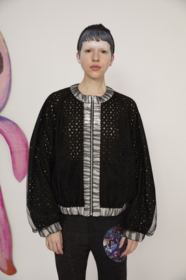 13.Lace & Tulle Blouson