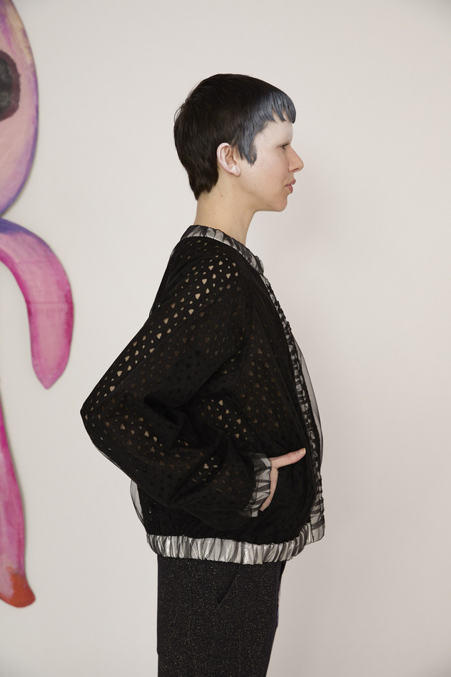 13.Lace & Tulle Blouson 詳細画像 off white 10