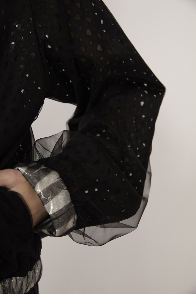 13.Lace & Tulle Blouson 詳細画像 off white 11