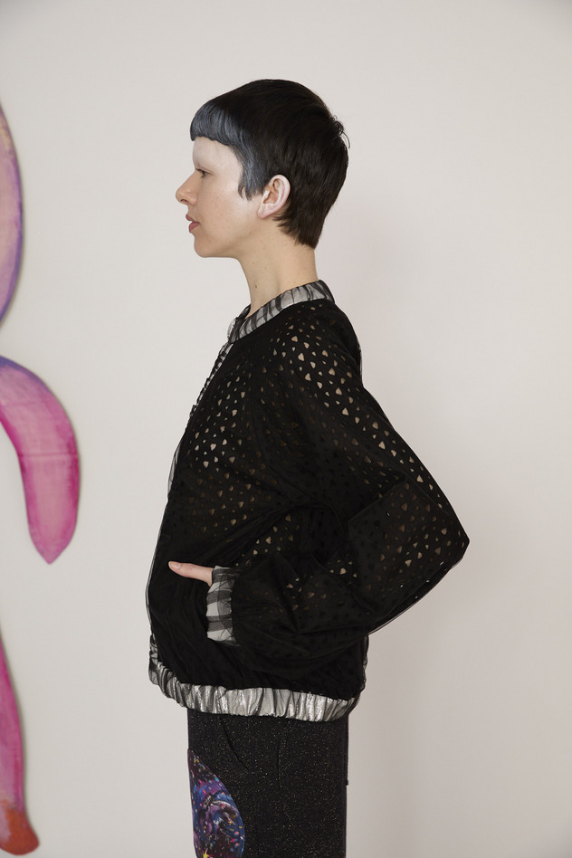 13.Lace & Tulle Blouson 詳細画像 off white 7