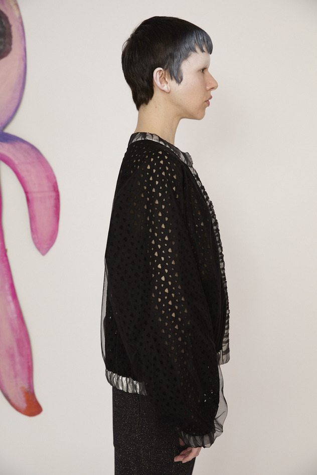 13.Lace & Tulle Blouson 詳細画像 off white 9