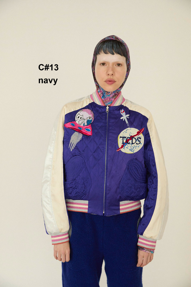37.Space blouson 詳細画像 navy 17