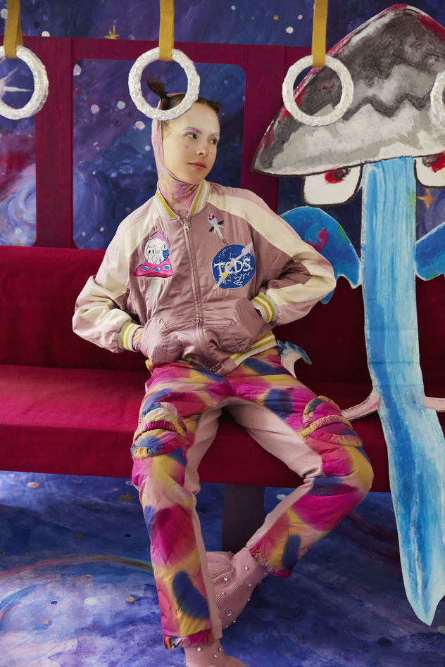 37.Space blouson 詳細画像 navy 2