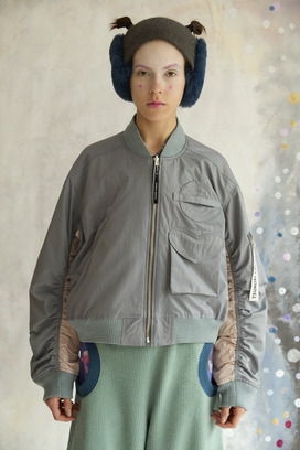 125.Space Walk Silk Blouson 詳細画像