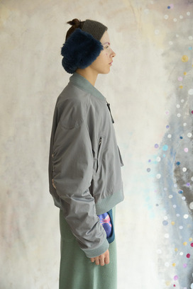 125.Space Walk Silk Blouson 詳細画像