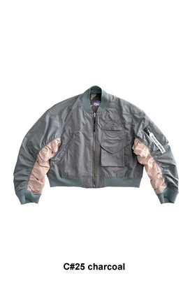 125.Space Walk Silk Blouson 詳細画像