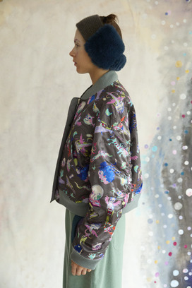 125.Space Walk Silk Blouson 詳細画像