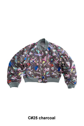 125.Space Walk Silk Blouson 詳細画像