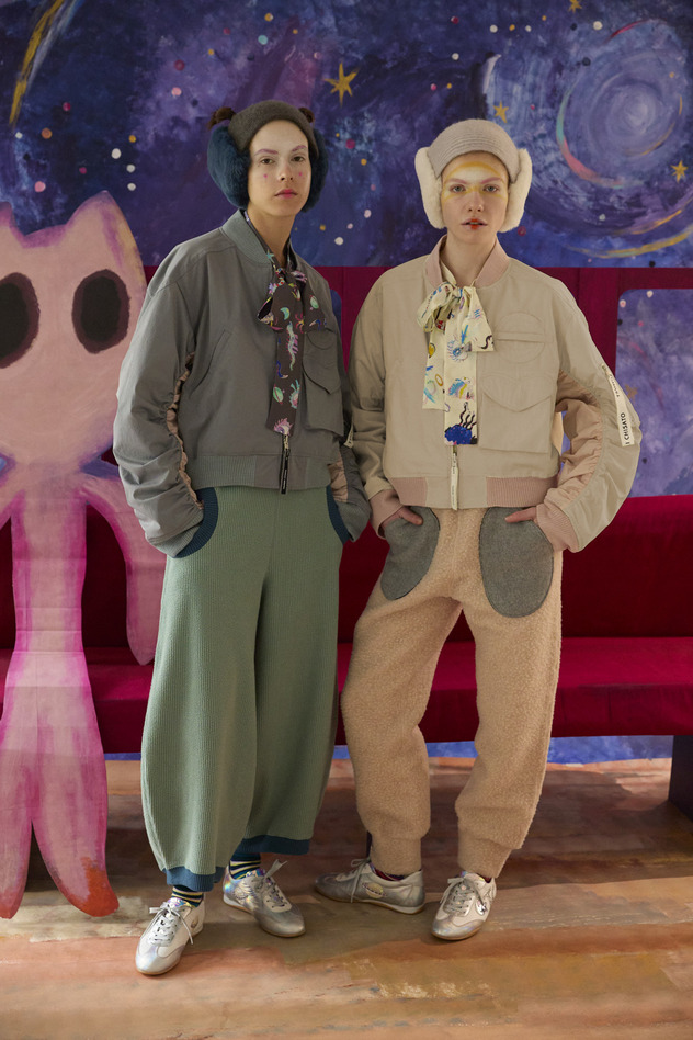 125.Space Walk Silk Blouson 詳細画像 cream 21