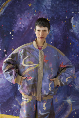 39.Space train Blouson