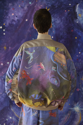 39.Space train Blouson 詳細画像