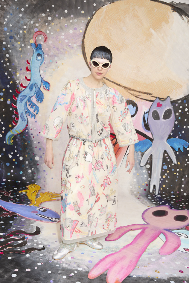 111.Space walk jq Blouson 詳細画像 cream 10