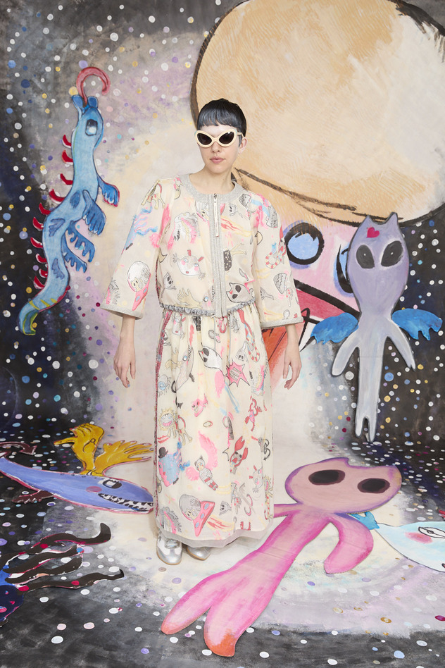 111.Space walk jq Blouson 詳細画像 cream 9