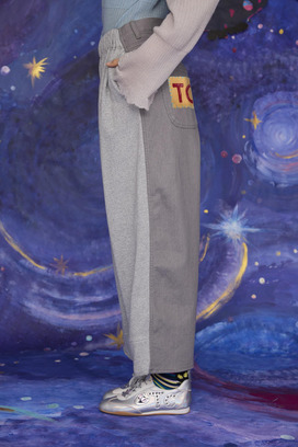 28.Denim & Lame Urake Pants 詳細画像