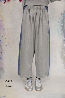 28.Denim & Lame Urake Pants 詳細画像