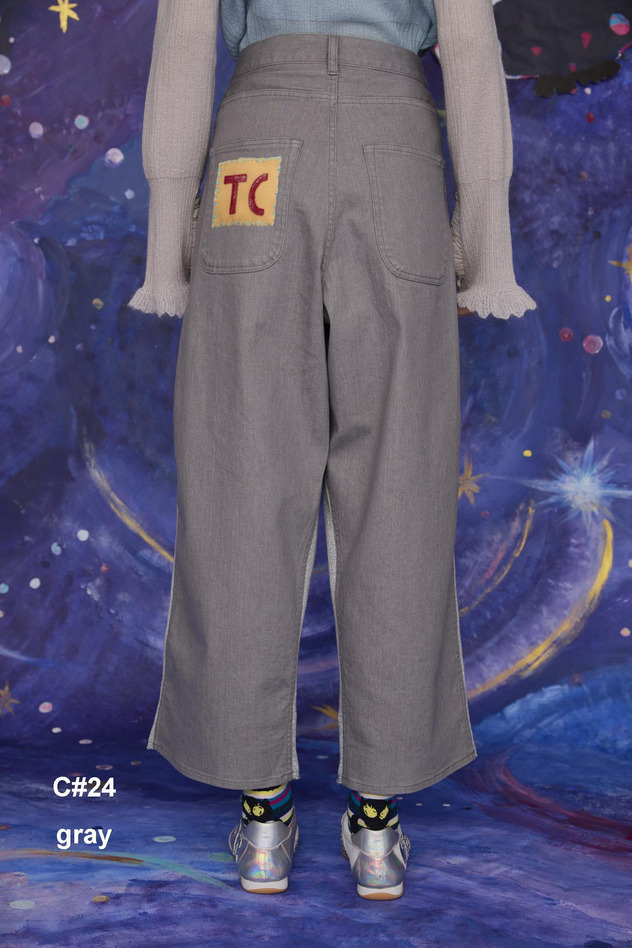 28.Denim & Lame Urake Pants 詳細画像 blue 8